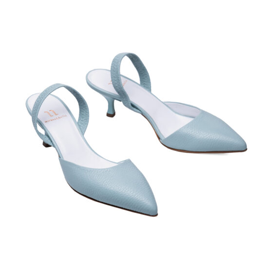 GIGI | Pointy Toe Slingback Heels - Handmade by Norman & Bella