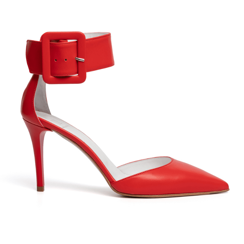 Red Stilettos | Handmade in Italy | Shoes by Norman & Bella